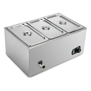 Chafer Buffet Electrico Baño Maria Bufetera 3 Depositos 5.5l