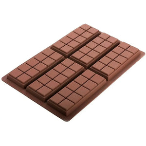2 Moldes De Chocolate Moldes Barra De Chocolate Silicona 066 Bordó
