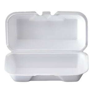 Pack X23 Bandejas De Plumavit Porta Completo Envase Comida