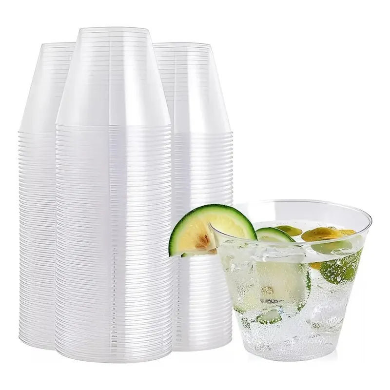 100 Set Vasos Desechables Vasos Reutilizables Vasos Cerveceros Vasos Acrilicos Set De Vasos Shot Vaso De Postres Vaso De Pocillos 88ml Pasteleriuscl Transparente