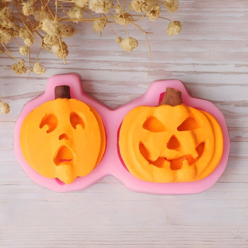 Molde De Silicona Molde Calabaza Molde Fondant Calabaza 2301 - Rosa 2 Cavid 2301