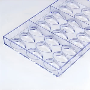 Pack X4 Moldes Para Bombones Molde Para Chocolate Ovalados