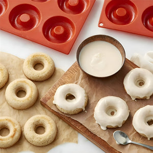 Molde Silicona Moldes Reposteria Molde Mini Donuts 18cav