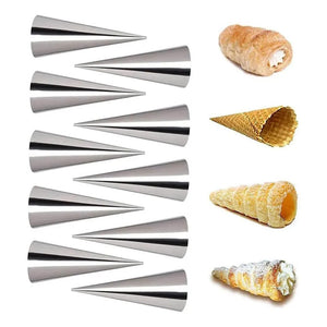 Pack X30 Cono Molde Para Cannoli Molde Cocina Cachito Croissant Pan Danes Molde Cono Molde De Cachitos Molde Para Cannoli Molde Para Conito Molde Cachito Molde Cannoli Molde Aluminio Pasteleriuscl