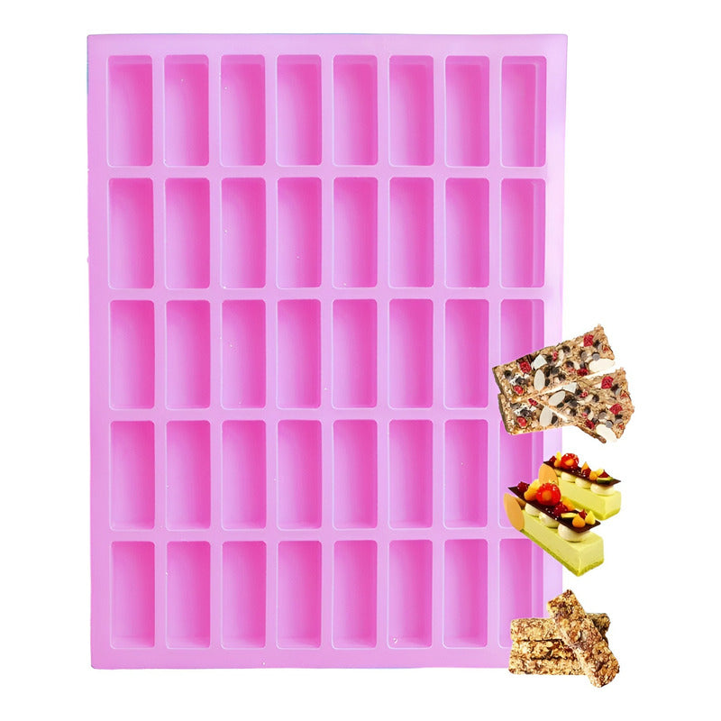 Moldes Silicona Barra Chocolate Moldes Hielo Molde Jabon  Azul