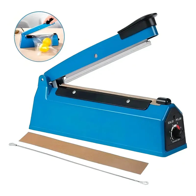 Selladora Impulse Sealer Térmica Impulso Manual 40cm Celeste