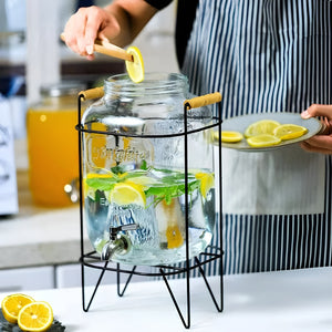 Dispensador De Jugos Con Atril Dispensadores De Bebidas 4l