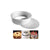 Moldes De Aluminio Para Tortas Moldes Desmontable Molde 24cm Gris