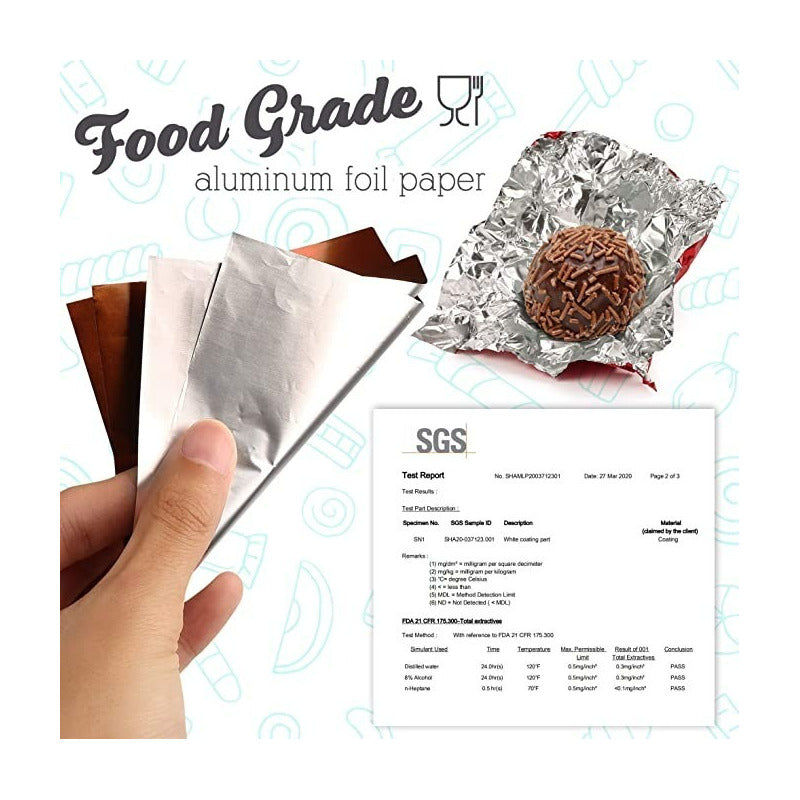 100 Envoltorios De Bombones Laminas Papel Metalizados Bombon