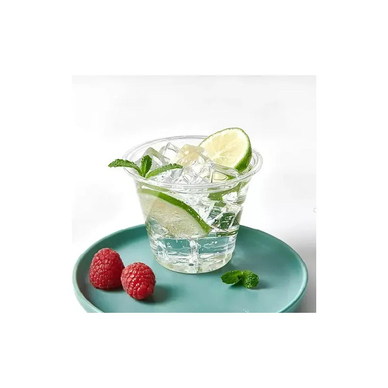 X50 Vasos Plásticos Desechables 5oz Vasos Desechables Para Bebidas Frías 5oz 148ml Vasos Descartables 5oz Vasos... Transparente