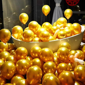 50 Globos De Cumpleaños Set De Globos Decoracion Globos 25cm