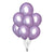 Pack X25 Set De Cumpleaños Globos Cumpleaños Globos Violeta