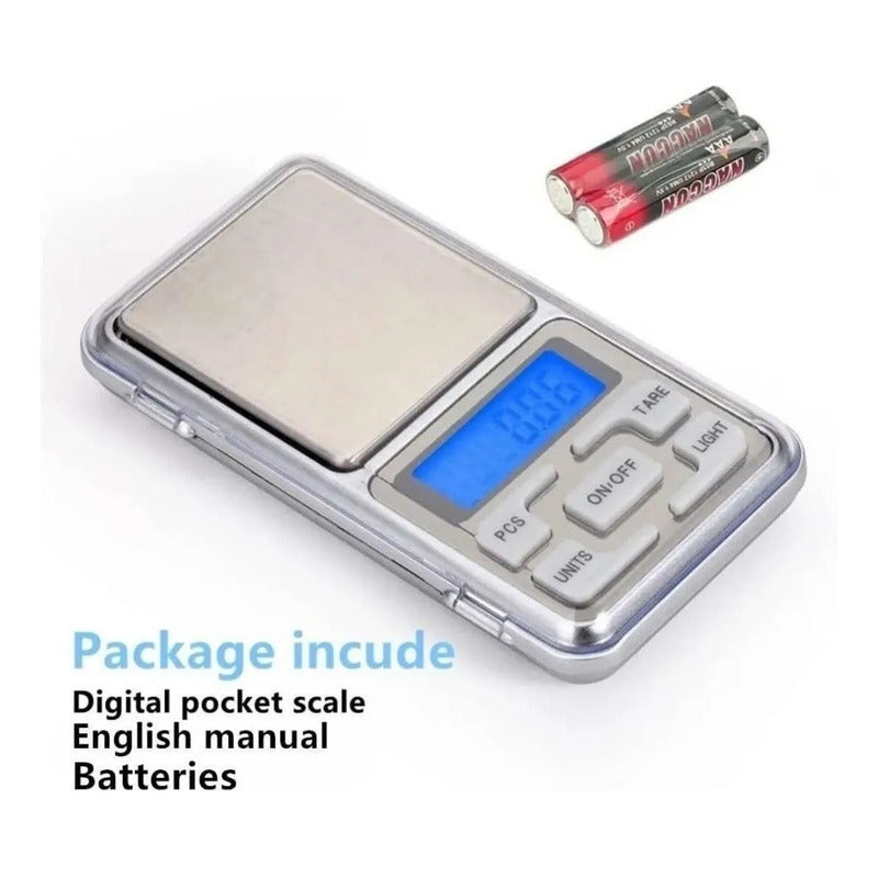 Balanzas Digitales  Gramera Pesa Pesa Balanza Gramera Cocina Plateado