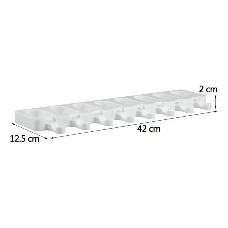 Moldes De Silicona Para Helados Molde Paletas Helado 8cavid Moldes De Silicona Para Horno Moldes De Silicona Para Helados Molde De Silicona Queque Moldes De Silicona Reposteria Pasteleriuscl Blanco