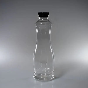 Pack 6 Botellas Plasticas Transparentes Botella C/tapa 800ml Transparente