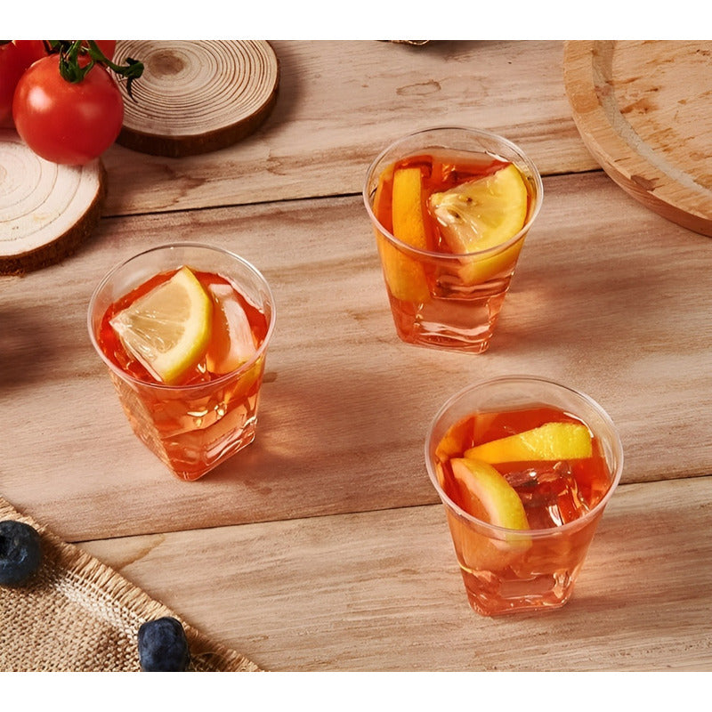 Set X80 Vasos Plasticos Pocillos Para Postres Vasos Shot 2oz