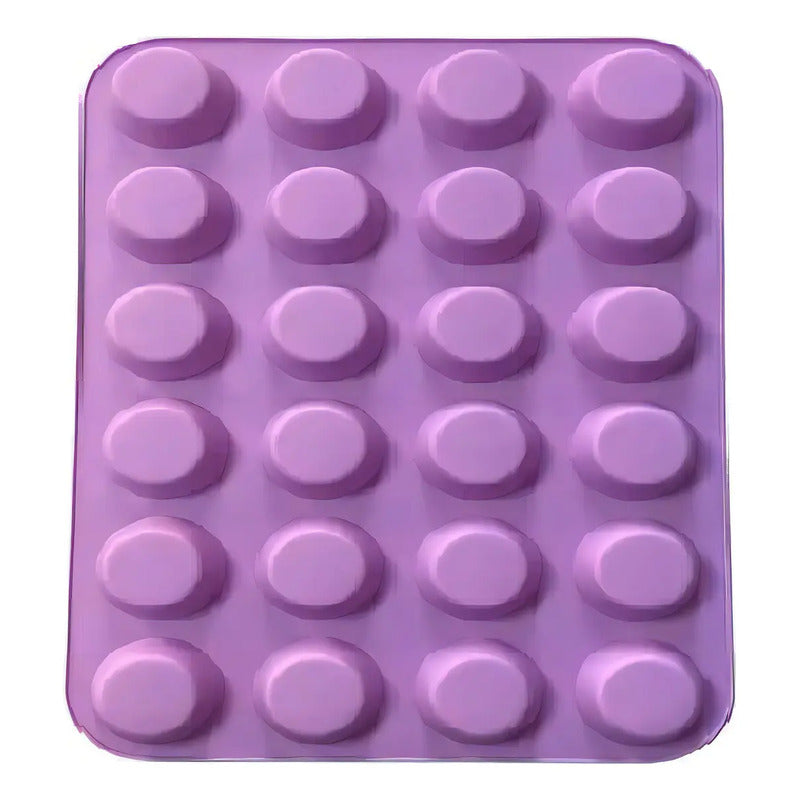 Molde Cupcakes 24 Mini Cupcakes Silicona Molde Silicona Para Tortas Molde Para Mini Cupcakes Molde Cupcake Molde... Violeta
