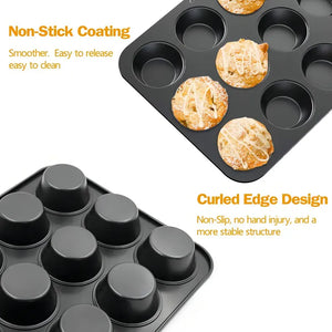 Molde 12cupcakes Molde Cupcake Molde Muffin Gris Reposteria Molde Para Tortas Molde Para Queque Insumos Reposteria Moldes Para Brownie Pasteleriacl 32089 Negro - 32089