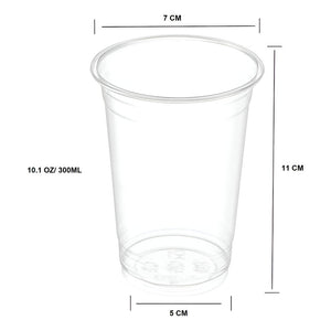 50 Vasos Desechables Vasos Plasticos Vaso Transparente 10oz