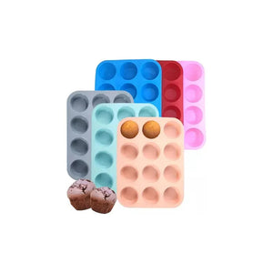 Molde Cupcakes Molde 12 Magdalena Molde Muffin Reposteria 12 Color Multicolor 110672