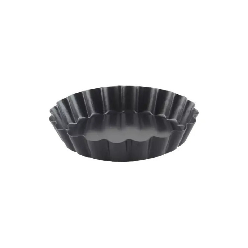 Pack X3 Moldes Tartaleta Desmontable Tarta Individual 10,5cm Molde Tartaletas Reutilizables Para Tartas Mini Moldes Para... Gris Oscuro