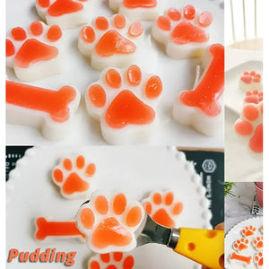 Set 2 Moldes Reposteria Molde Silicona Molde Helados Mascota Multicolor/ Moldes De Chocolate / Molde Mascotas