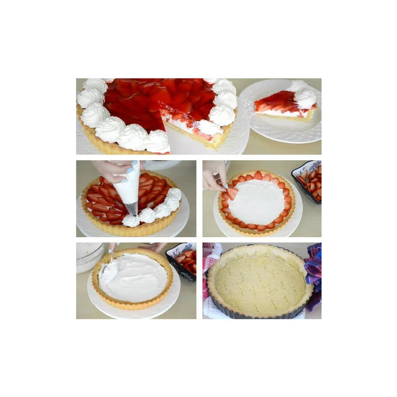 Molde Desmontable Moldes Desmontables Para Tartaletas 26 Cm Gris