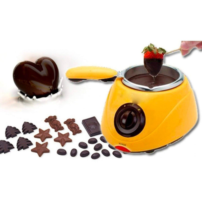 Maquina Para Derretir Chocolate Fondue Chocolat Chocolatera  Amarillo
