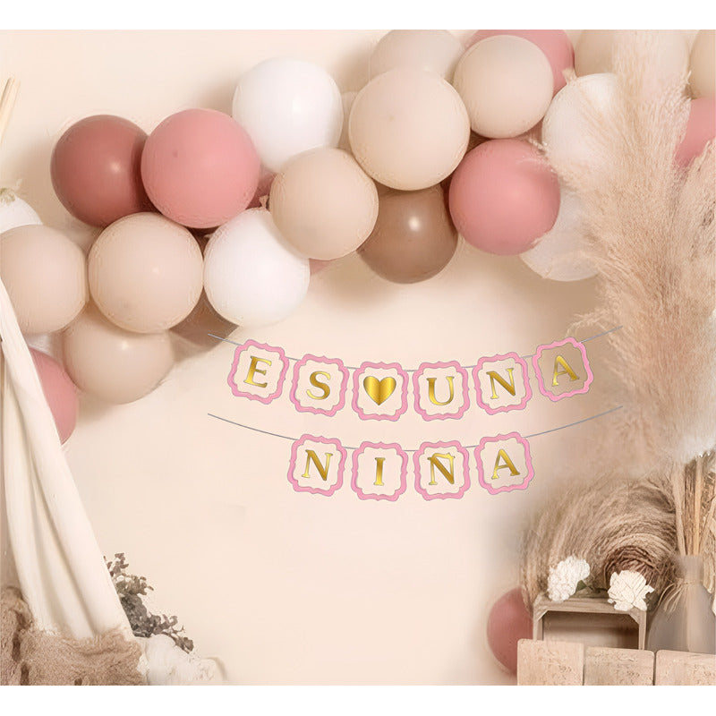 Guirnalda Revelacion De Genero Decoración Cotillon Fiestas