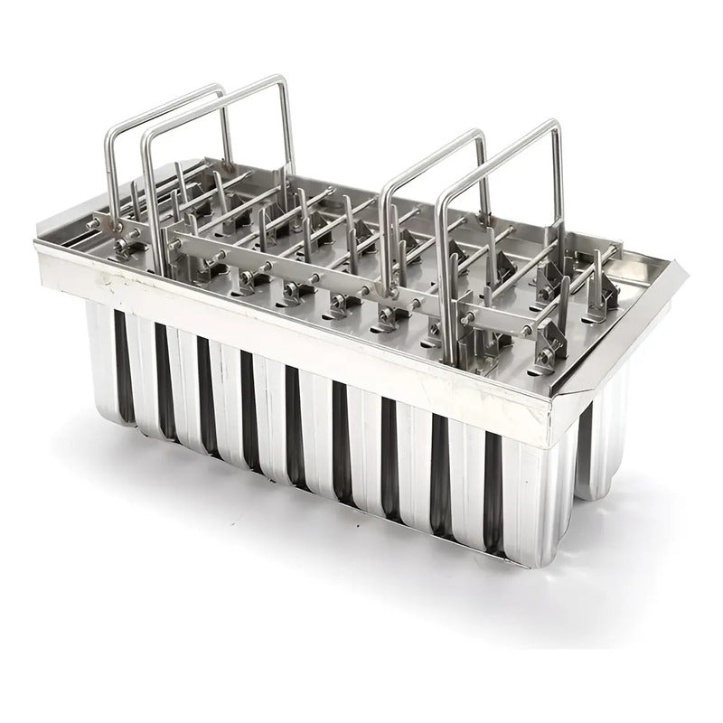 Molde Helados Moldes Reposteria Moldes De Aluminio 20cav Molde De Acero Inoxidable Para Helado Molde Paletas Helados Molde Helados Utensilios Reposteria Moldes De Acero Para Paletas Pasteleriuscl