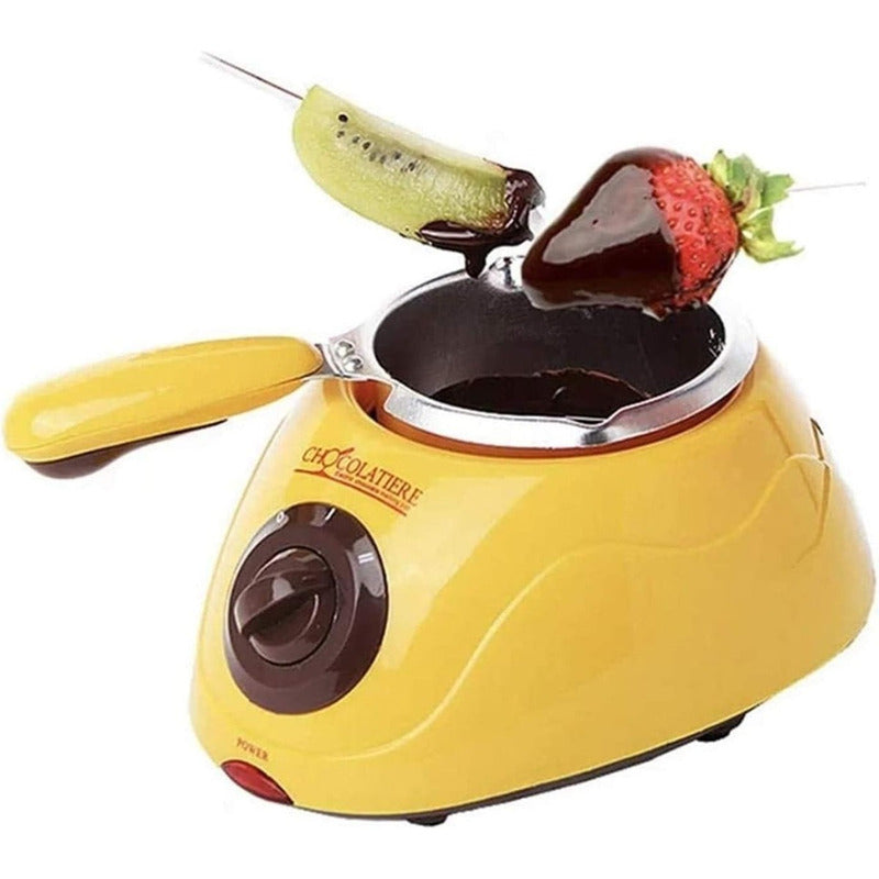 Maquina Para Derretir Chocolate Fondue Chocolat Chocolatera  Amarillo