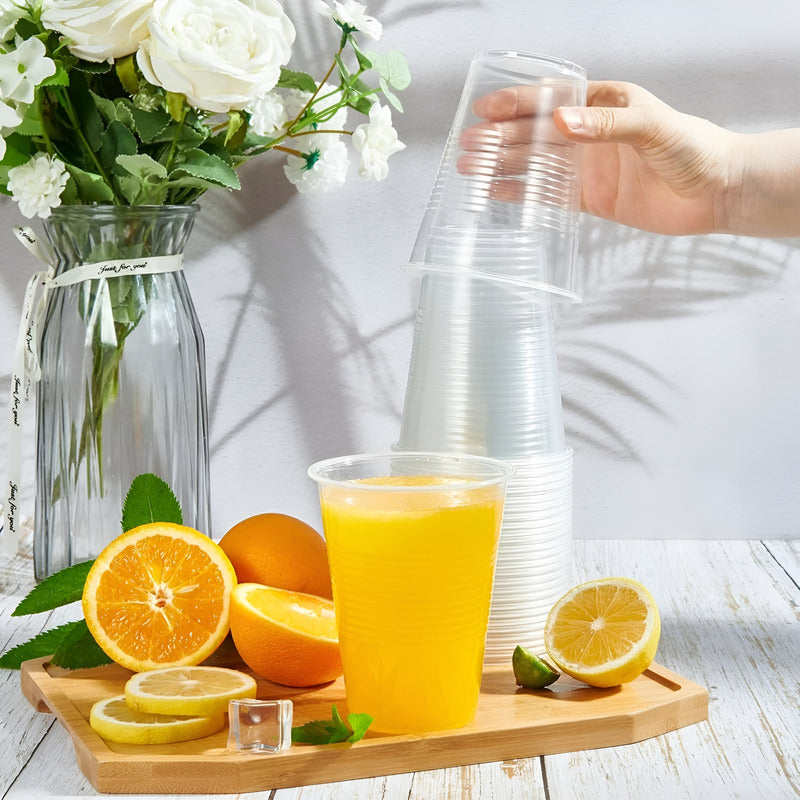 Pack X400 Vasos Plasticos Desechables Vasos Plasticos 200ml Transparente