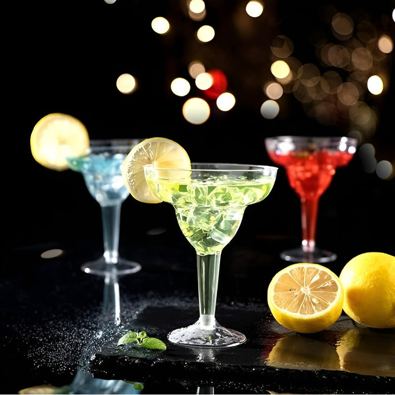 Set 10 Copas Margarita Copas Acrilico Copas Coctel 8oz/240ml Transparente