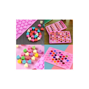 Molde Silicona Moldes Silicona Reposteria Gomita 55 Corazon Molde Chocolate Corazones Silicona Molde Gomitas 55 Silicona Molde Corazones Silicona Pasteleríacl