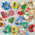 Pack X15 Moldes Para Galletas Navideñas Cortadores Galletas Multicolor