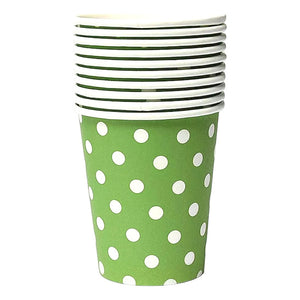 Vajilla Desechable Vasos Descartables Servilleta Platos 23cm