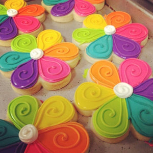 6 Molde De Galleta Cortapastas Molde Galleta Flor Colores Moldes Cortadores Galletas Utensilios De Resposteria Pasteleriacl