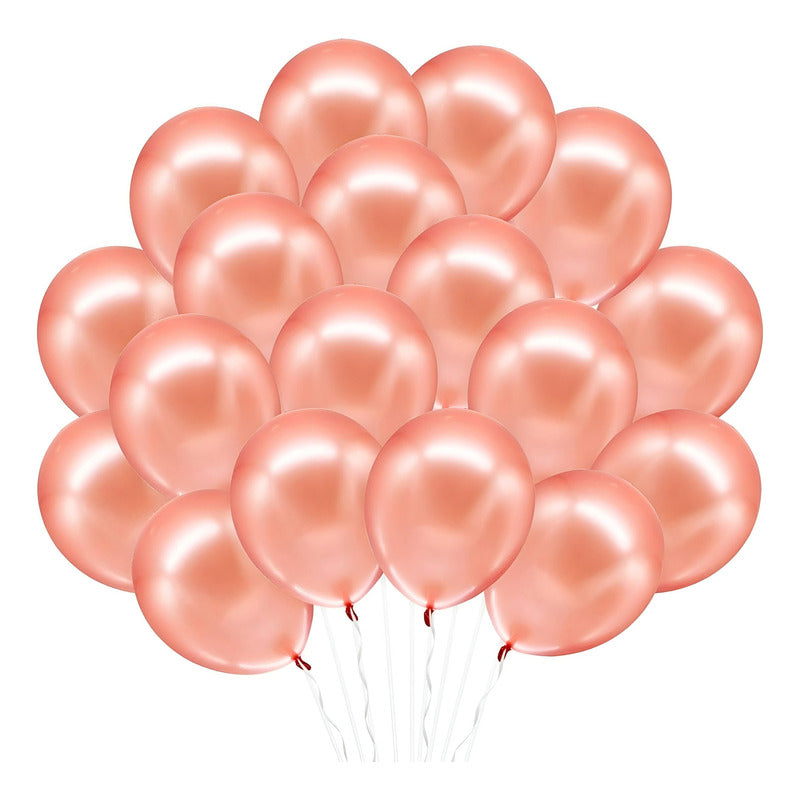 50 Globos Feliz Cumpleaños Globos De Cumpleaños Globos 25cm Salmón Globos De Cumpleaños