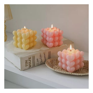 X4 Molde Para Cocina Velas Moldes Para Hacer Velas Corazon 3d Insumos Para Hacer Velas Moldes De Silicona Para Velas Insumos Velas Molde Silicona Para Hacer Velas Pasteleriuscl