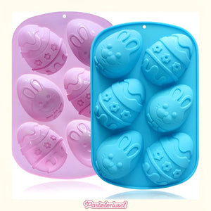Molde Silicona Huevos De Pascua Moldes Para Reposteria 3d Huevos Grandes Para Rellenar Molde De Silicona En Forma De... Multicolor