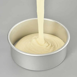 Molde Torta Moldes De Torta Molde Queque Molde Aluminio 20cm Gris Claro