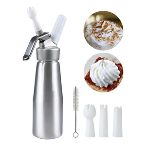Dispensador De Crema Batida Para Postres 500 Ml Sifon Crema Batida Dispensador Chantilly Sifon De Cocina Dispensador De Crema Batida Sifon Crema Batida Dispensador Chantilly Pasteleriuscl