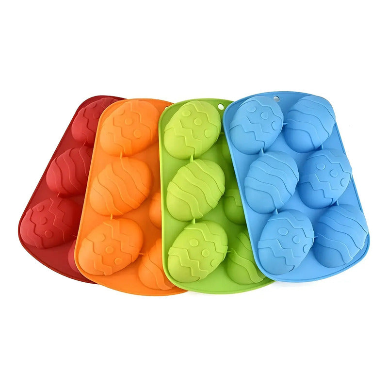 Moldes Chocolate Silicona Huevo Molde Chocolate Huevo Pascua Multicolor