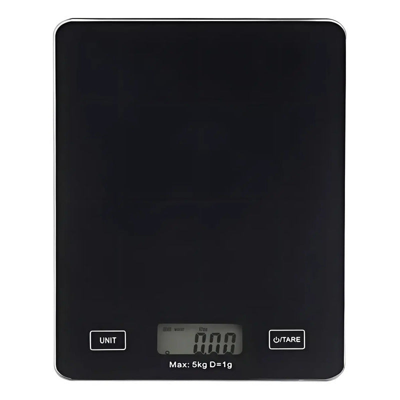Gramera Digital Pesa Gramera Cocina Pesa Alimentos 5kg/1g Balanzas Digitales Bascula Comercial Gramera Digital Balanza Digital Balanza Para Pesar Moderna Balanza Digital Negra Pasteleriuscl Negro 5 Kg