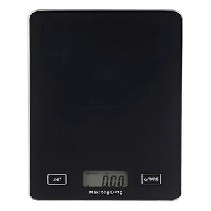 Gramera Digital Pesa Gramera Cocina Pesa Alimentos 5kg/1g Balanzas Digitales Bascula Comercial Gramera Digital Balanza Digital Balanza Para Pesar Moderna Balanza Digital Negra Pasteleriuscl Negro 5 Kg