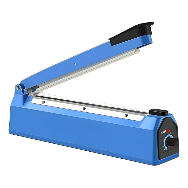 Sellador De Bolsas Selladora Termica Selladora Plastico 20cm Azul