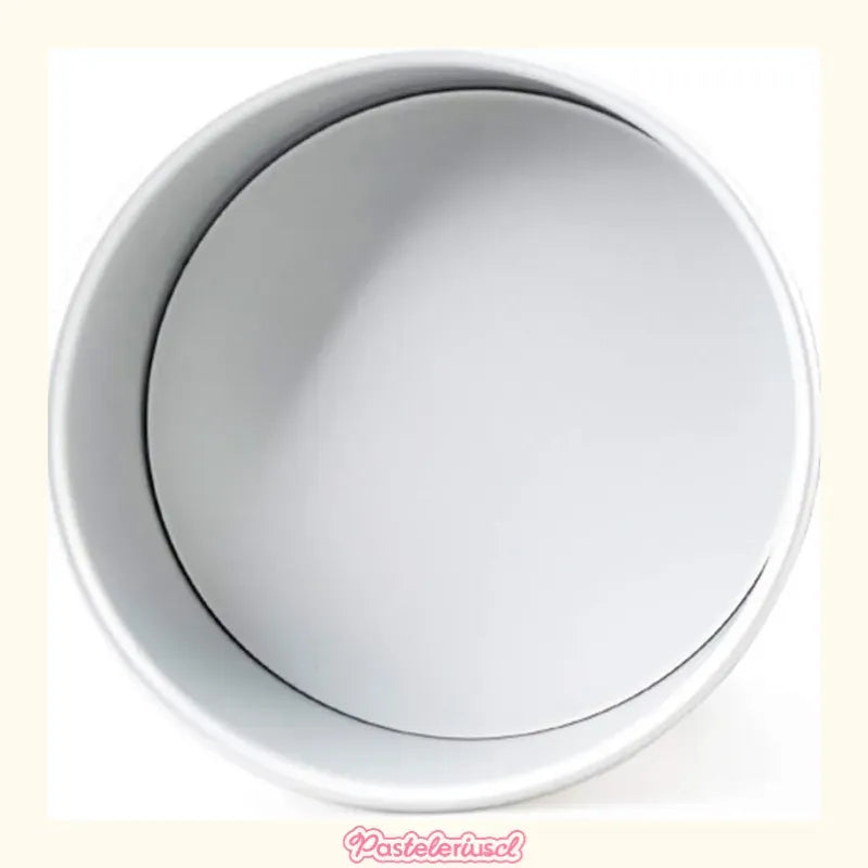 Molde De Aluminio Para Torta Molde Desmontable Molde 22x10cm Gris