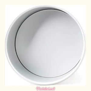 Molde De Aluminio Para Torta Molde Desmontable Molde 22x10cm Gris