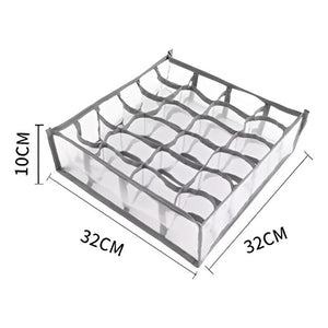 Organizador De Calcetines Separador Cajones Plegable 24cavid