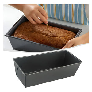 Pack X4 Molde Pan Molde Para Pan De Molde Pan 20,25,30,35cm Gris Oscuro